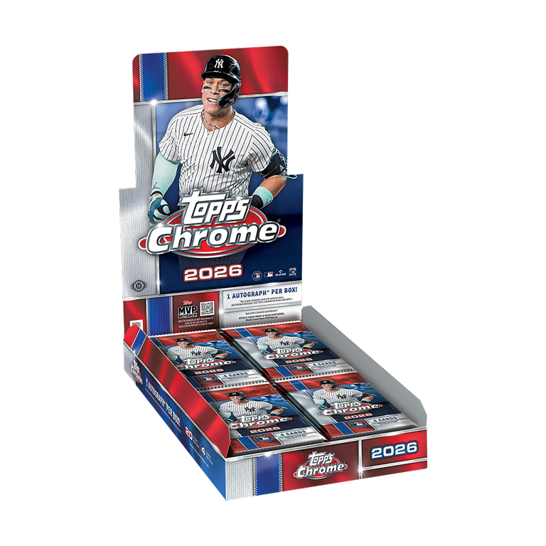Topps Chrome baseball hobby box