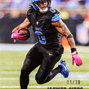 Base Cards True Photo Variation Jahmyr Gibbs card from 2026 Topps Flagship Football