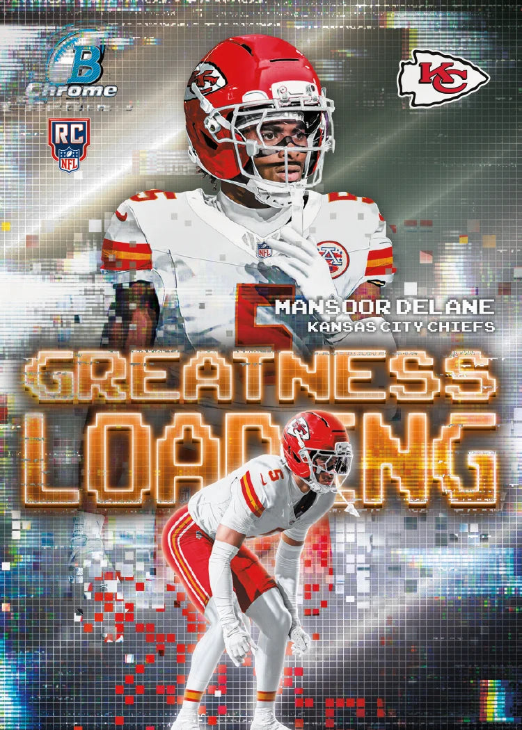 Patrick Mahomes Greatness Loading sample card