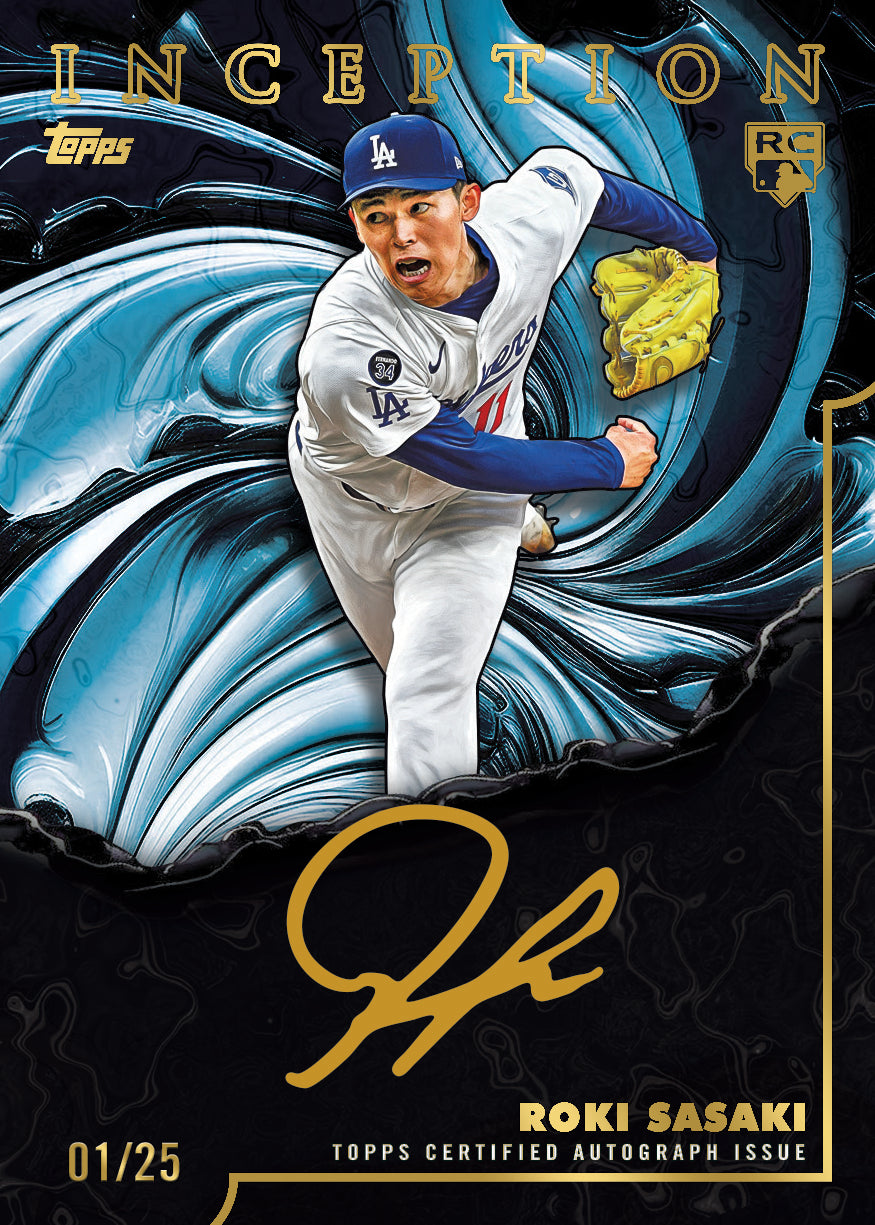 2025 Topps Inception Baseball card preview