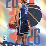 2026-27 Topps Flagship Basketball Cameron Boozer Class of 26 rookie card preview; card not guaranteed