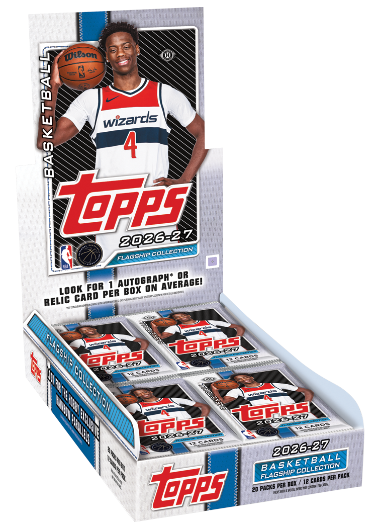 2026-27 Topps Flagship Basketball Hobby Box official packaging