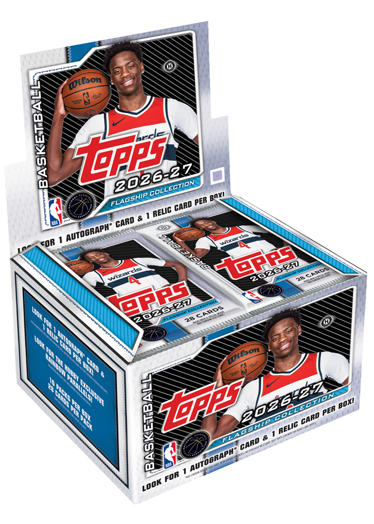 2026-27 Topps Flagship Basketball Jumbo Box official packaging
