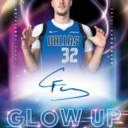 2025-26 Topps Chrome Black Basketball Cooper Flagg Glow Up Signature