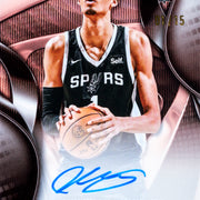 2025-26 Topps Chrome Black Basketball Victor Wembanyama autograph