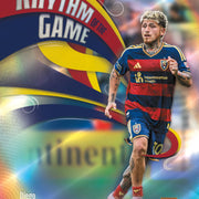 2026 Topps Chrome MLS — Diego Luna Rhythm of the Game sample card