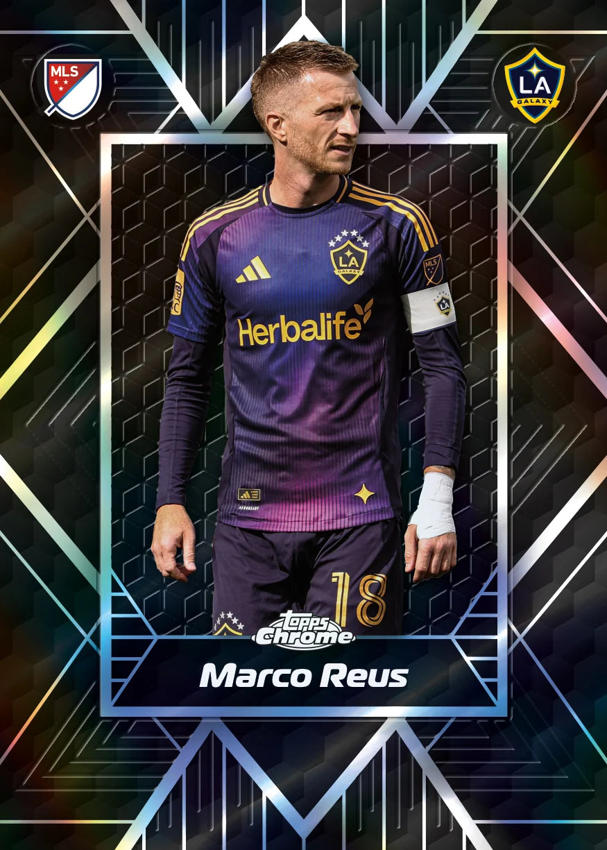 2026 Topps Chrome MLS — Marco Reus sample card