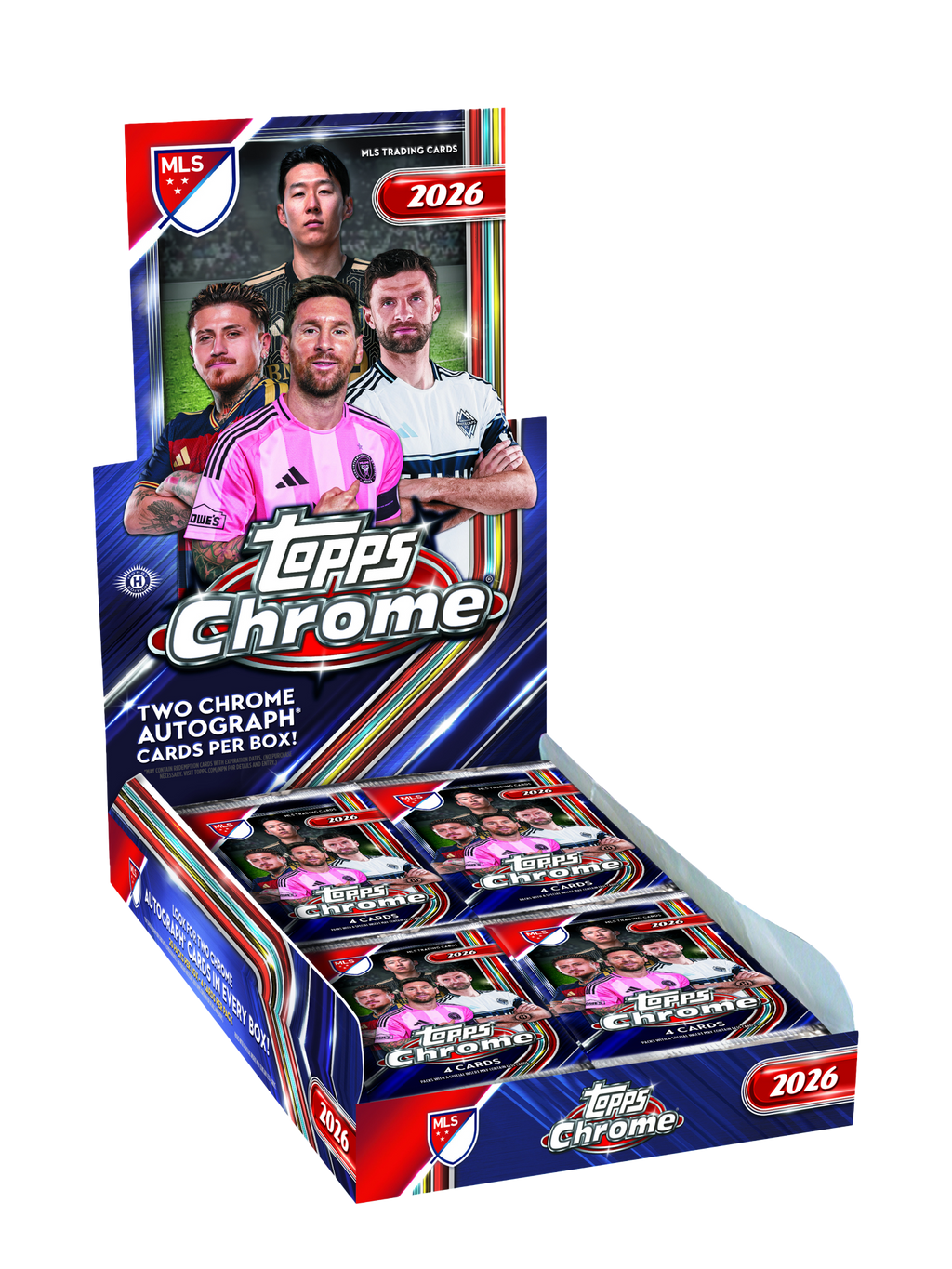 2026 Topps Chrome MLS Hobby Box