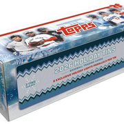 2026 Topps Holiday Baseball Hobby 3-Tin Box official packaging