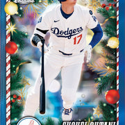 2026 Topps Holiday Baseball Shohei Ohtani Chrome Base Variation example; specific card not guaranteed