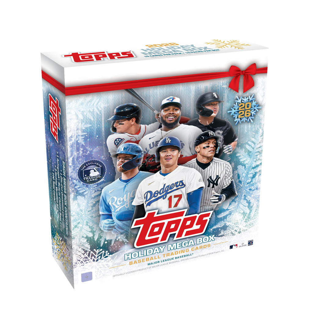 2026 Topps Holiday Baseball Mega Box official packaging