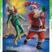 2026 Topps Mars Attacks Christmas The Naughty List sample card, numbered 10/10