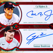 2026 Topps Tier One Baseball dual autograph card