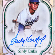 2026 Topps Tier One Baseball Sandy Koufax autograph card