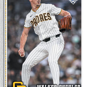2026 Topps Update Series Baseball Walker Buehler base card preview; card not guaranteed