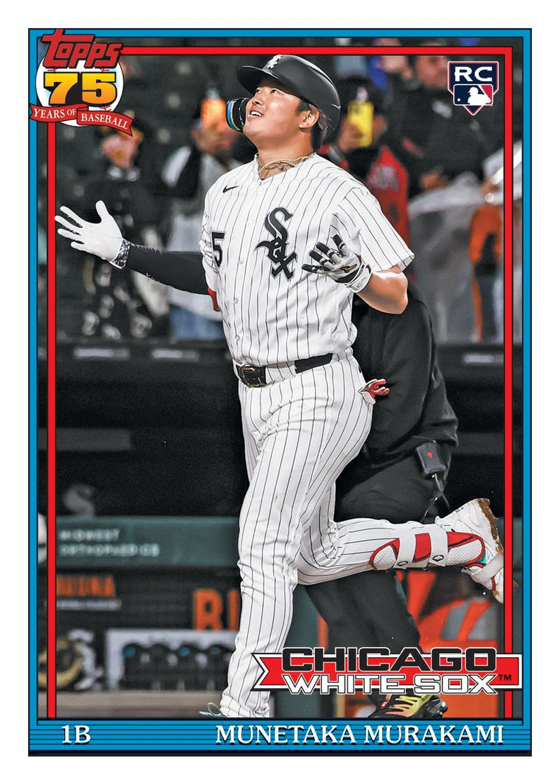 2026 Topps Update Series Baseball Munetaka Murakami 1991 Topps Baseball rookie insert preview; card not guaranteed