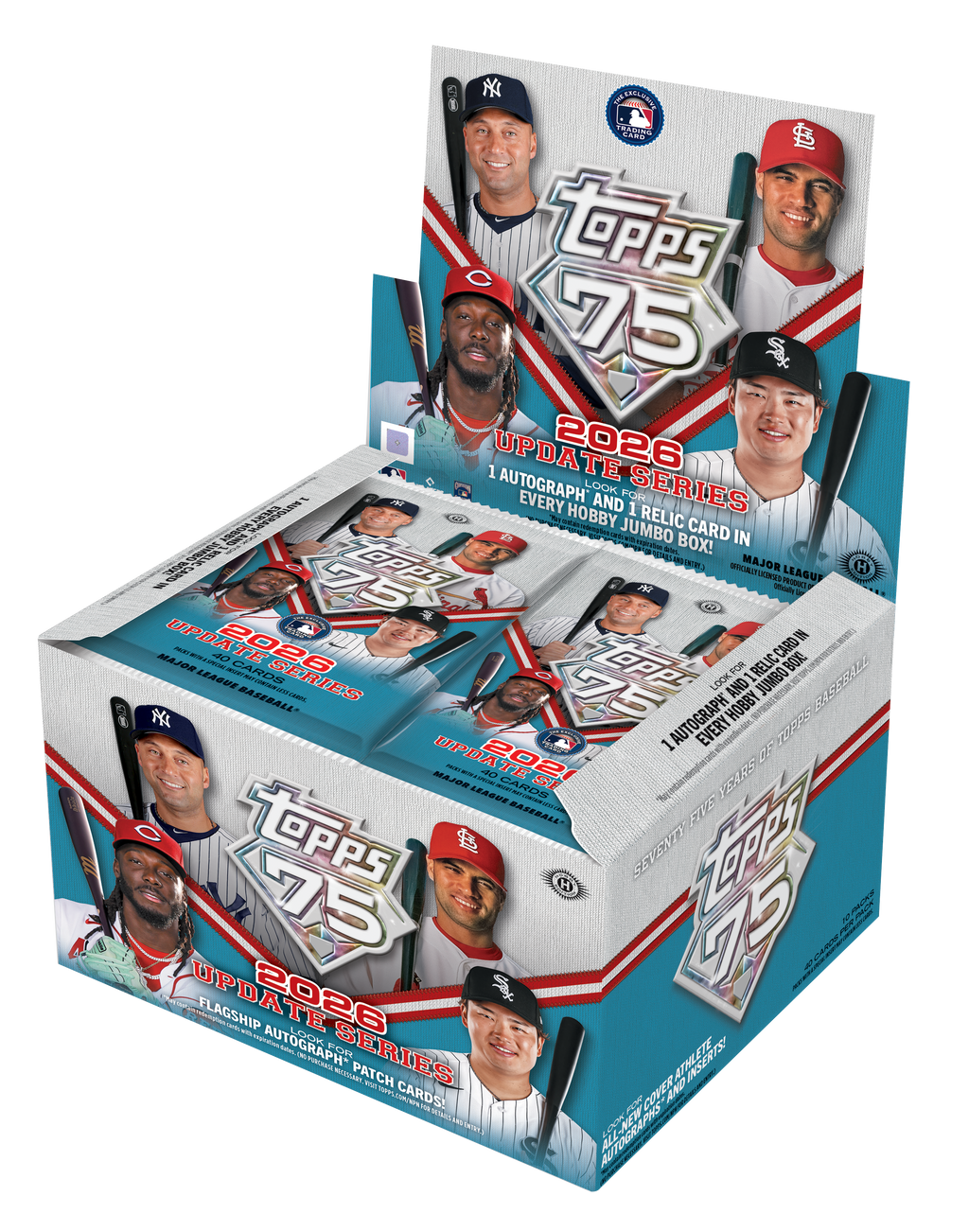 2026 Topps Update Series Baseball Jumbo Hobby Box packaging