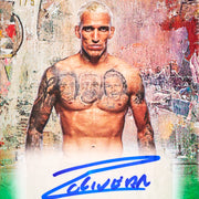 Abstract Auto Green Charles Oliveira from 2026 Topps Stadium Club UFC