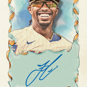Francisco Lindor Allen & Ginter autograph sample card