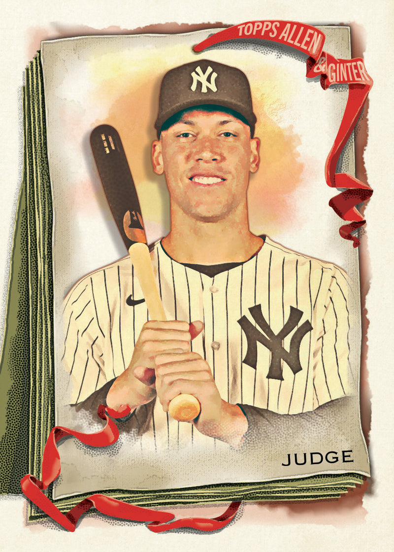 Aaron Judge Allen & Ginter base sample card