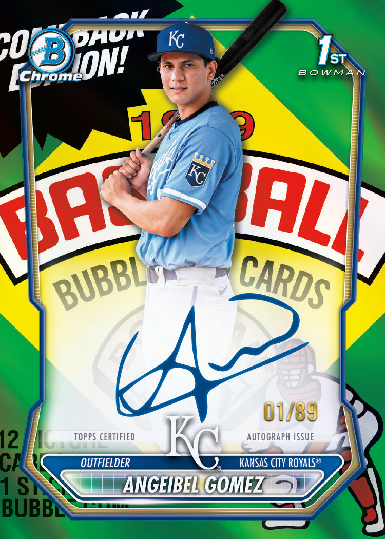 Card from 2026 Bowman Chrome Baseball (view 2)