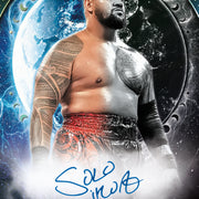 Card from 2026 Topps Cosmic Chrome WWE (view 3)