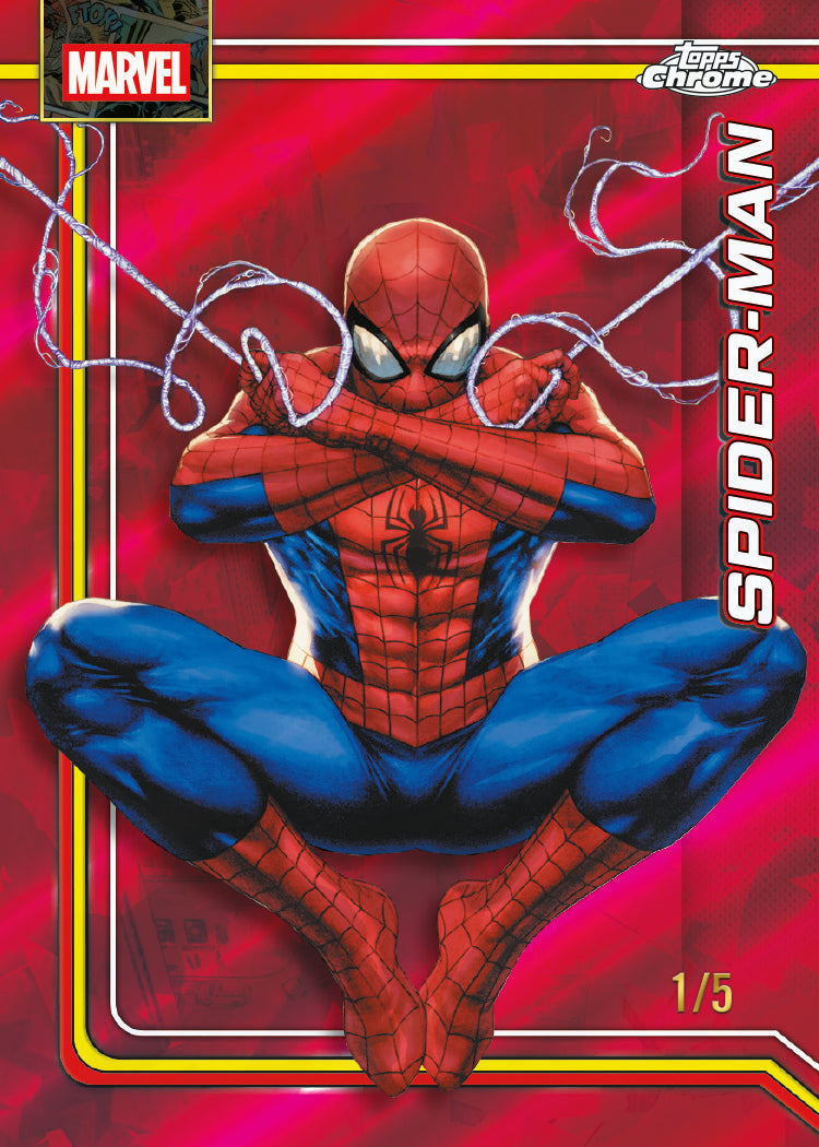2026 Topps Chrome Marvel Comics Sapphire Edition card image