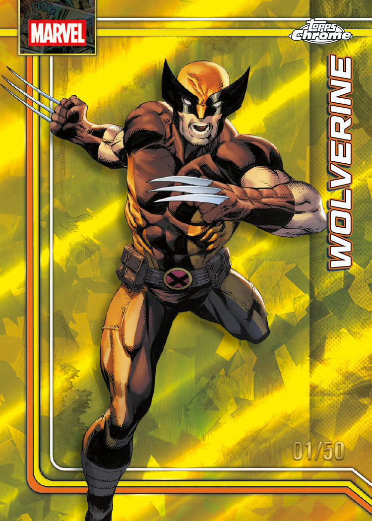 2026 Topps Chrome Marvel Comics Sapphire Edition card image