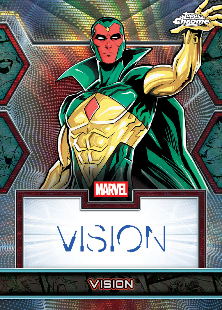 Card from 2026 Topps Chrome Marvel (view 5)
