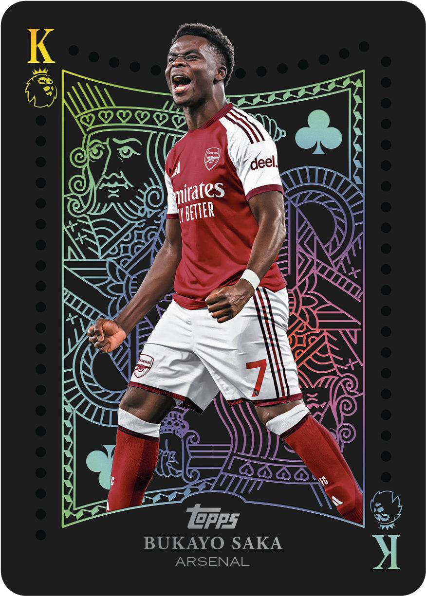 Bukayo Saka All Kings sample card