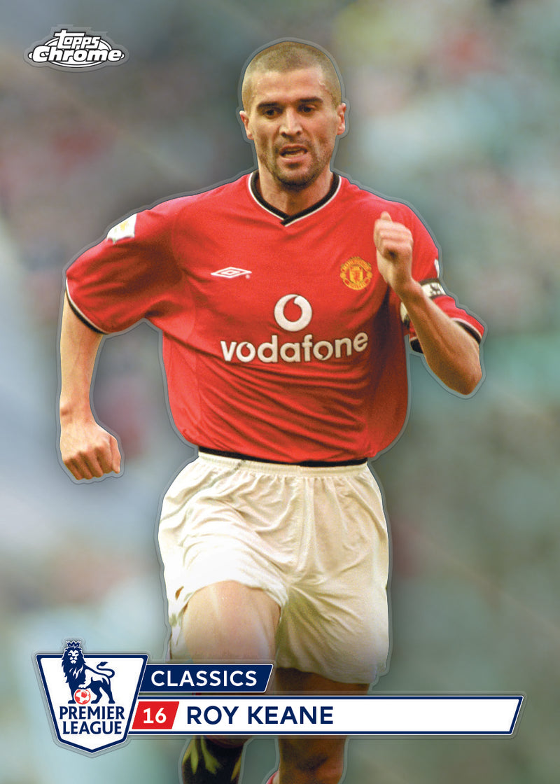 Roy Keane Chrome Classics sample card