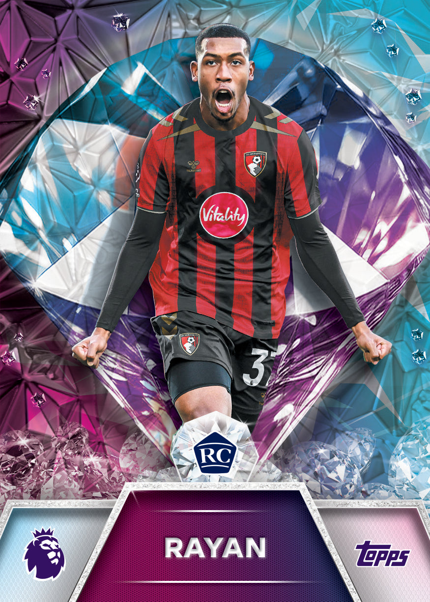 Rayan Diamond Rookies sample card