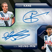 Harry Kane and Son Heung-Min Dual Autograph sample card