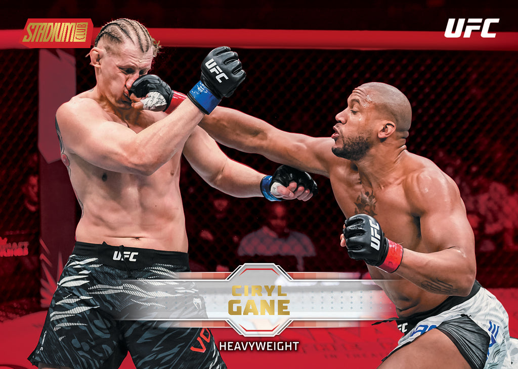 Red card from 2026 Topps Stadium Club UFC