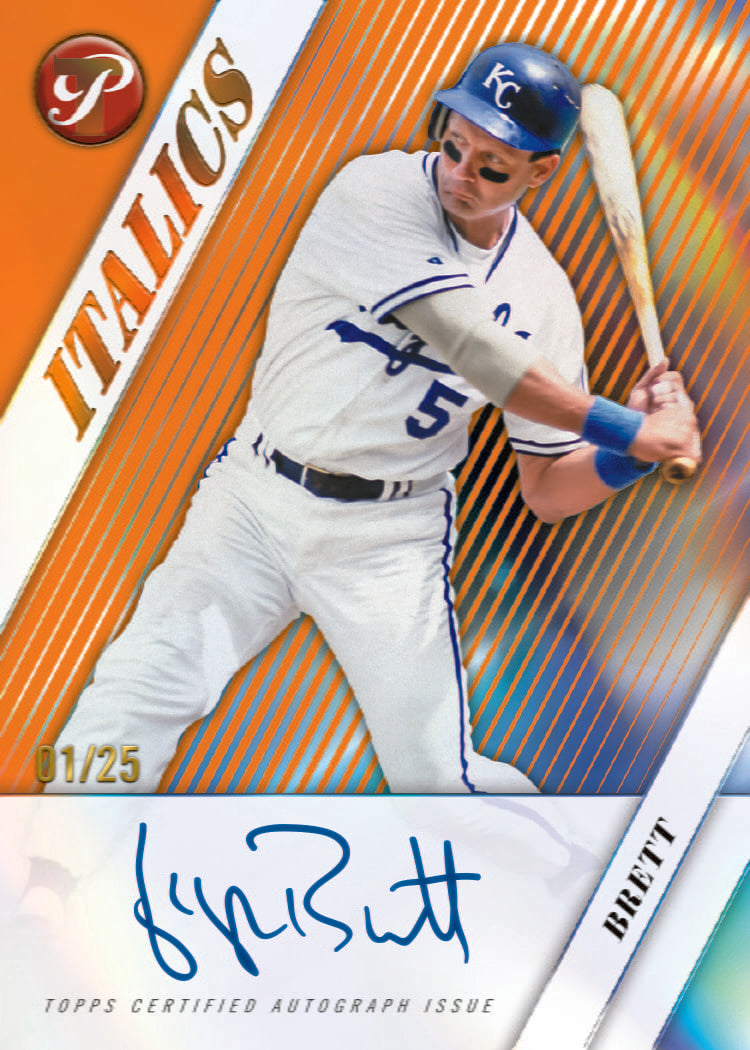 Orange Parallel card from 2026 Topps Pristine Baseball