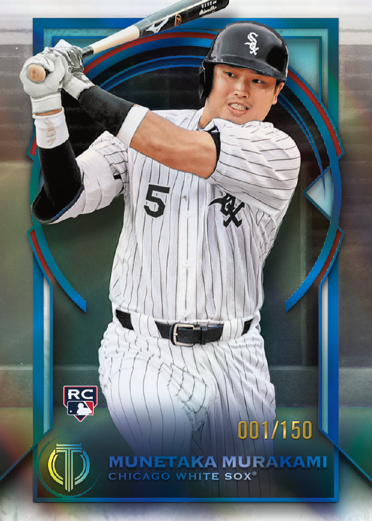 Blue Parallel card from 2026 Topps Tribute Baseball