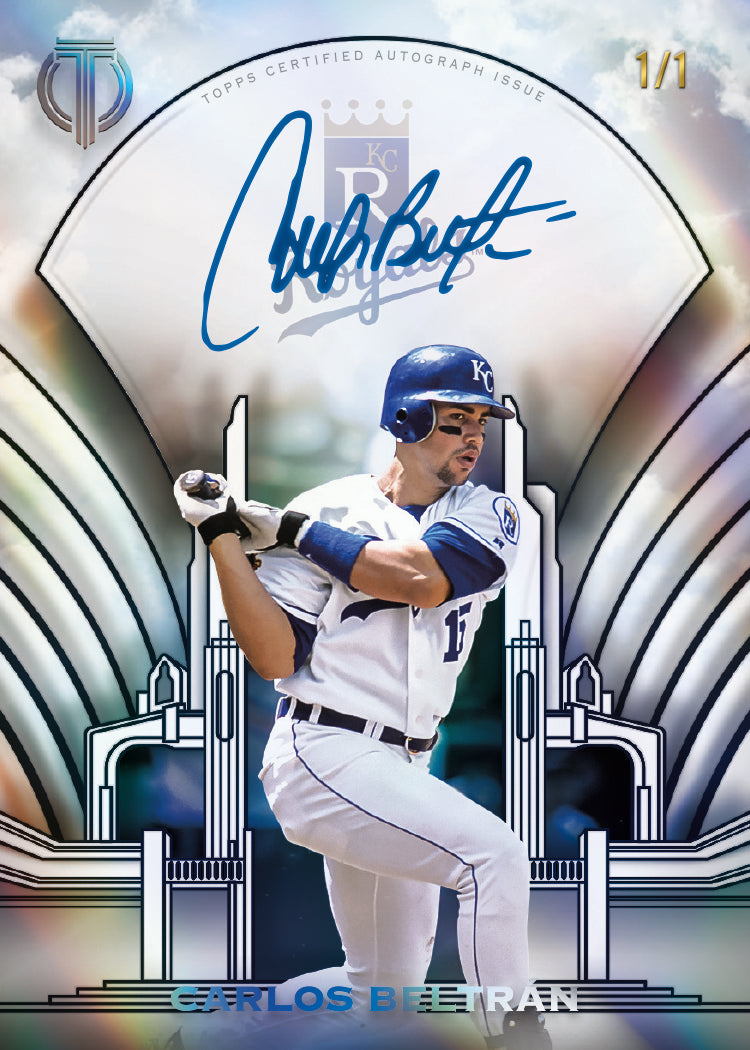 Black Parallel card from 2026 Topps Tribute Baseball