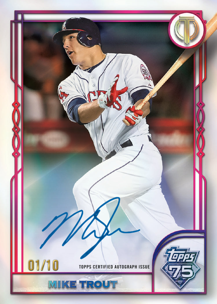 Pink Parallel card from 2026 Topps Tribute Baseball