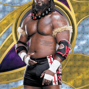 2026 Topps Universe WWE Oba Femi Foilfractor card numbered 1/1
