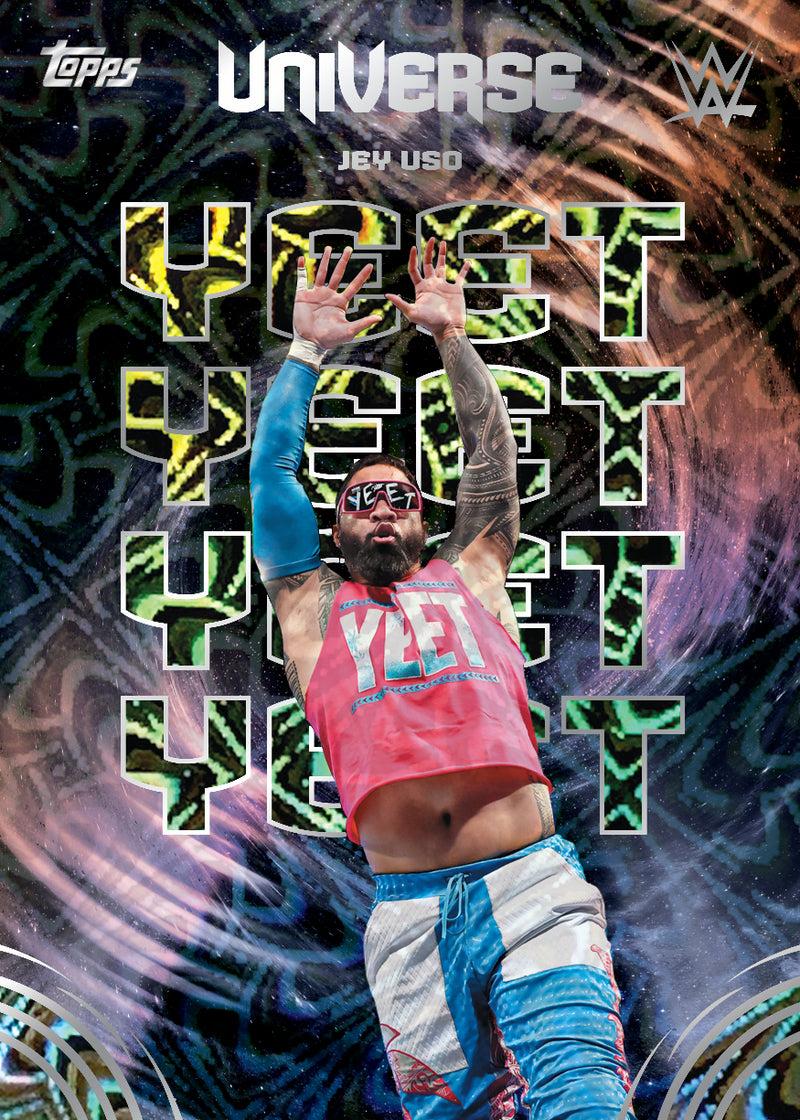 2026 Topps Universe WWE Jey Uso YEET card