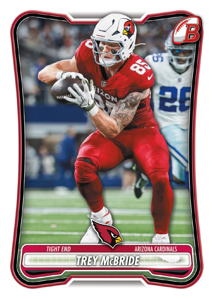 Fernando Mendoza Bowman rookie sample card