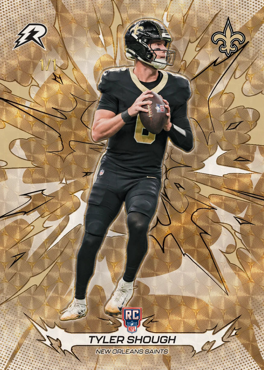 Superfractor card from 2025 Topps Resurgence Football