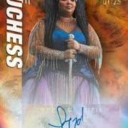 Orange Refractor card from 2026 Topps Star Wars Chrome Galaxy