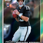 Aqua Rainbow Foil card from 2026 Topps Flagship Football