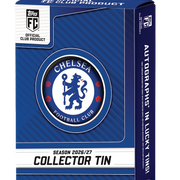 2026/27 Topps FC Chelsea Collector Tin packaging