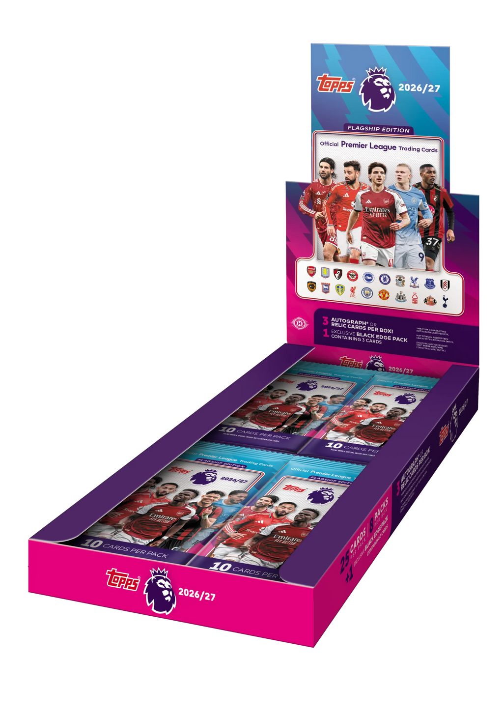 2026/27 Topps Premier League Flagship Edition hobby box