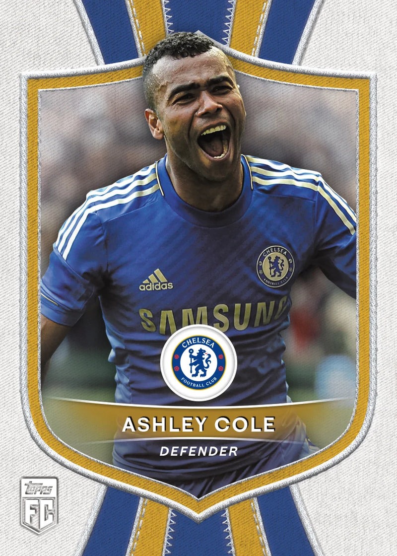 Ashley Cole Chelsea For the Badge sample card