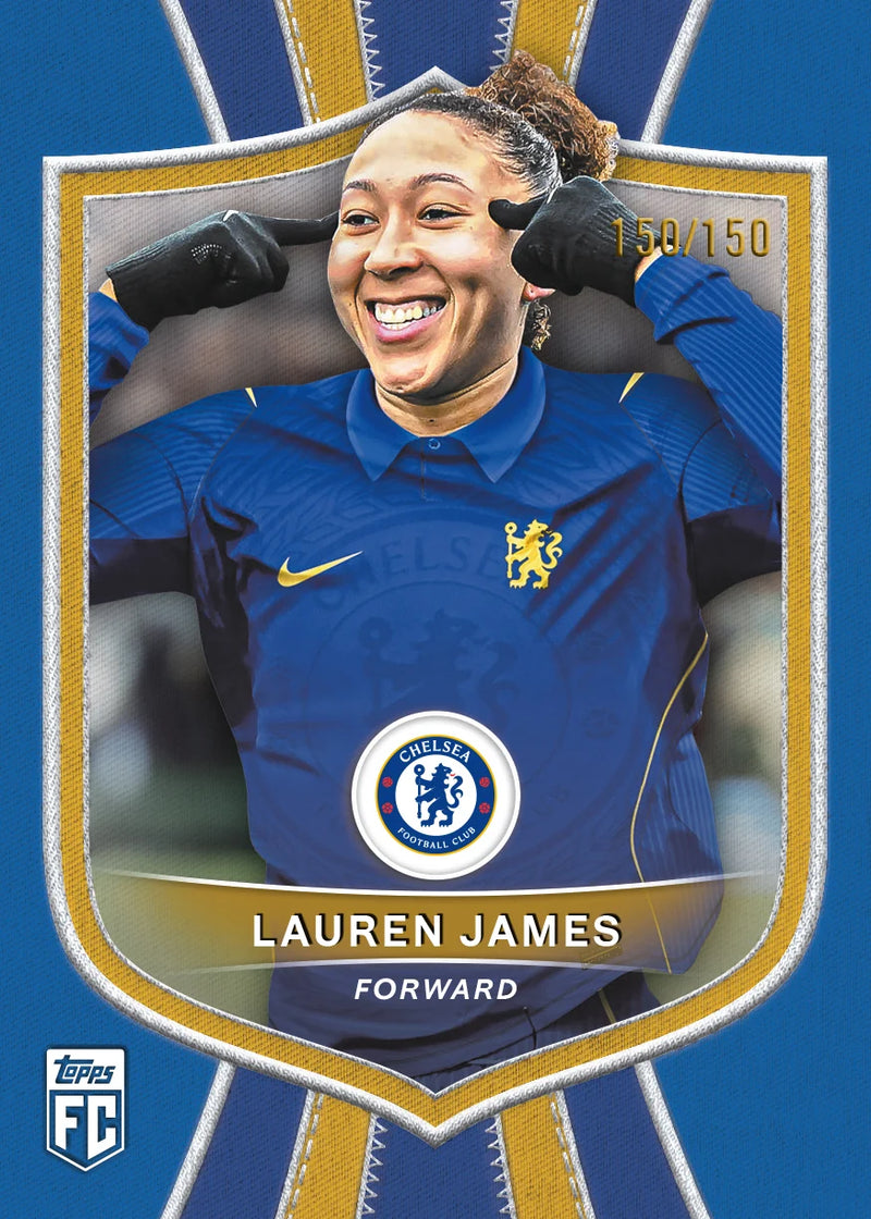 Lauren James Chelsea For the Badge sample card