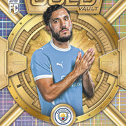 Rayan Cherki Manchester City Gold Vault sample card