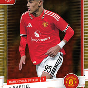 JJ Gabriel Manchester United rookie sample card